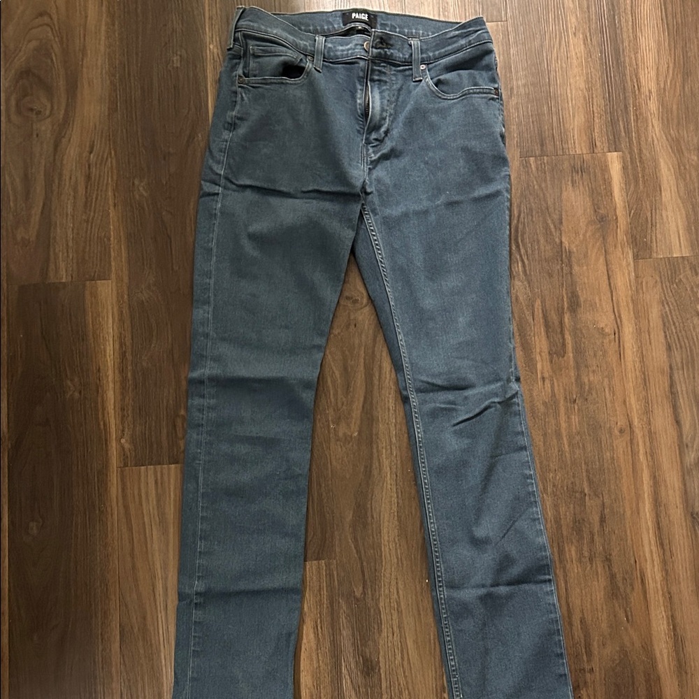 PAIGE Men's Slate Slim Jeans